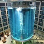 Самый большой цилиндрический аквариум в мире